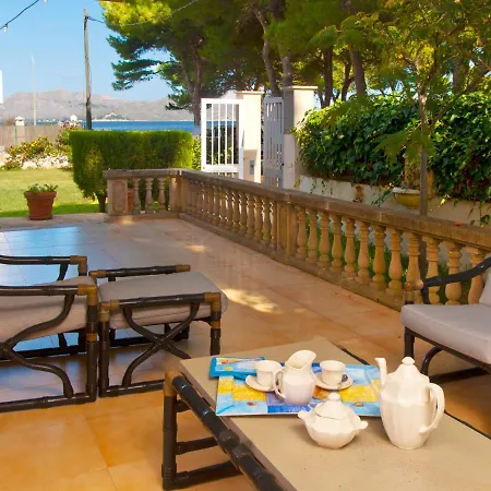 Villa Tita De Manresa, Con Jardines Y Vista Mar Alcudia (Mallorca)